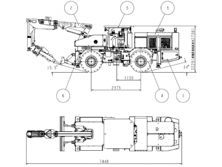 Escalador Subterrâneo HT60