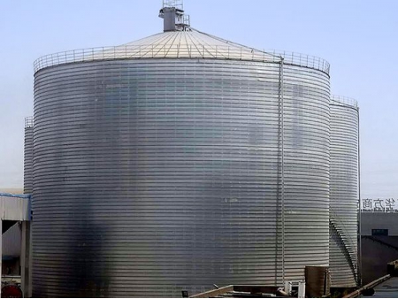 Silos de fundo plano