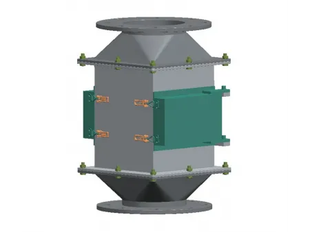 Ímãs com carcaça plana