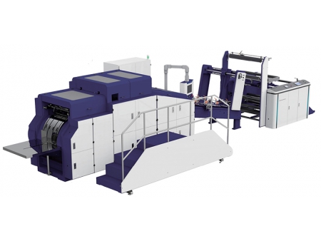 Máquina para fabricar sacos de papel com fundo quadrado (abertura inferior a vácuo)