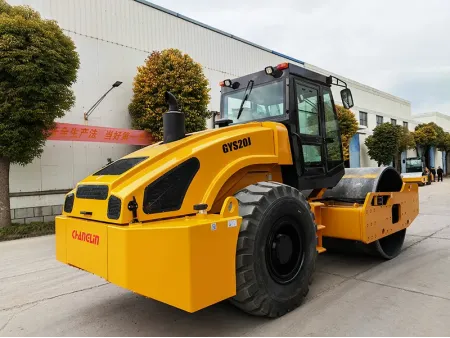 GYS20J  Rolo compactador vibratório de tambor único