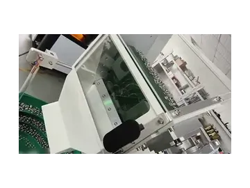 Máquina de inspeção visual de botões