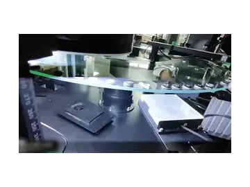 Máquina de inspeção visual de botões