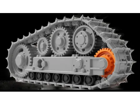 Roda-guia para escavadeira Hitachi EX2600