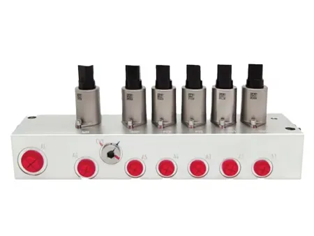 MPSB-ME Bloco manifold com válvula de retenção pilotada MPSB-ME Bloco manifold com válvula de retenção pilotada