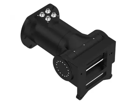 Eixo rotativo para cabeçote de corte a laser em ângulo