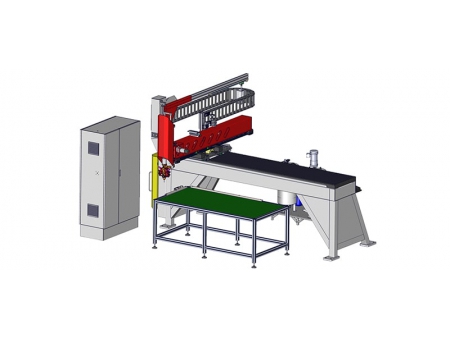SJ-503 (vedação de 5-30 mm)  Máquina de aplicação de vedante de poliuretano (Formed-in-Place Foam Gasket Machine)