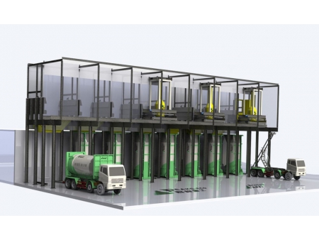 Estação de transferência de resíduos