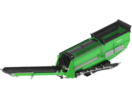 Peneira trommel móvel