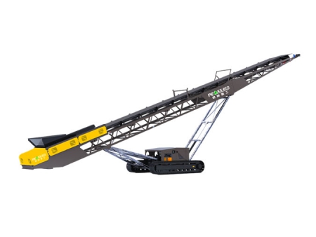 Transportador de empilhamento radial