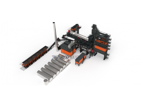 Usina de reciclagem de asfalto ecológica, série TSEC