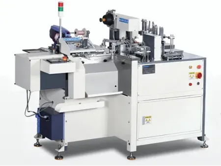 Máquina automática para aplicar ilhós e cordão de etiquetas  AS-570