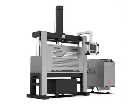 Máquina de ensaio de dobramento e redobramento de vergalhões