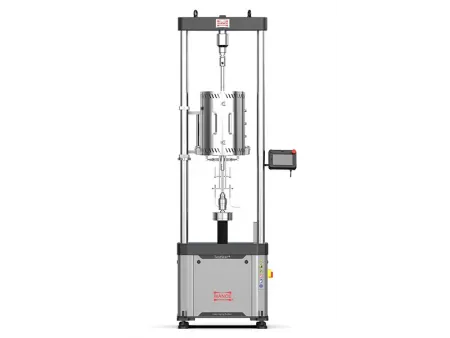 Máquina de ensaios de fluência e ruptura por tensão eletromecânica