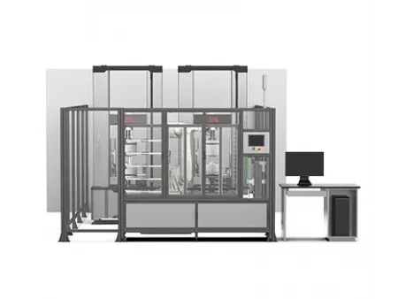 Sistema robótico automatizado de ensaio de tração de barras