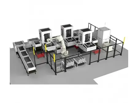 Sistema de ensaio robótico automatizado de compressão de concreto