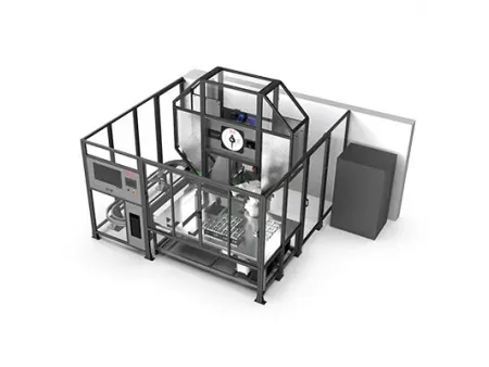 Sistema de ensaio robótico automatizado de impacto Charpy