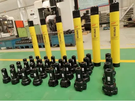 Martelos DTH  (Baixa pressão de ar)