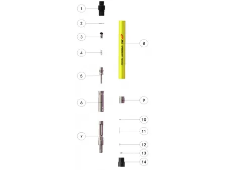 Martelos DTH  (Pressão de ar média)