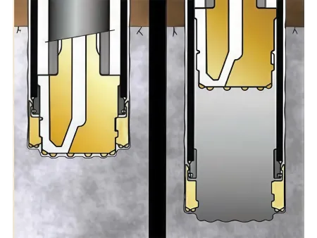 Sistema de revestimento concêntrico