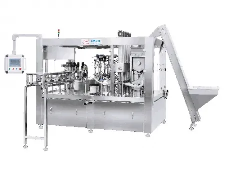 Envasadora e tampadora automática rotativa de sachês com bico, YL-(6-8)XZ