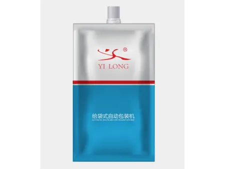 Envasadora e tampadora automática rotativa de sachês com bico, YL-(6-8)XZ