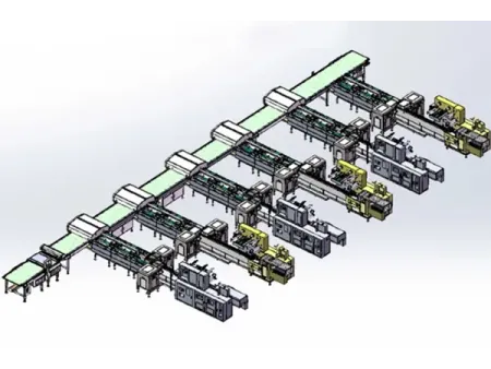 Linha Automática de Embalagem para Wafer e Chocolate