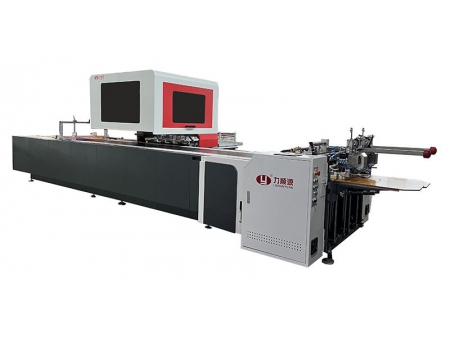 Máquina de colagem de posicionamento visual dupla, LY-850SD
