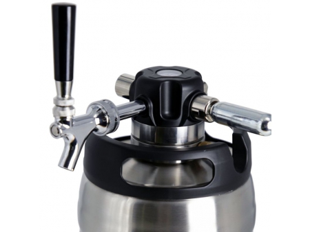 Torneira de Cerveja/Válvula Extratora de Cerveja em Aço Inoxidável para Bocas Largas