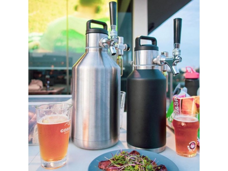 Válvula Extratora/Válvula de Extração Circular de Cerveja em Aço Inoxidável