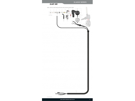 Tocha de solda MIG/MAG, QLBF-185
