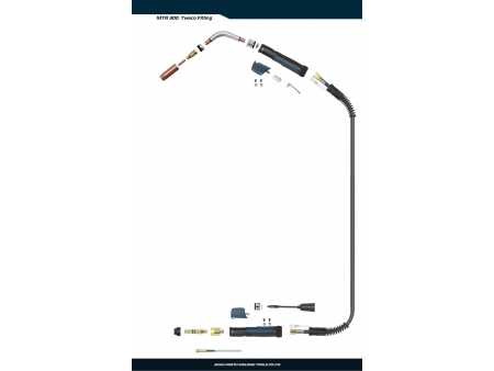 Tocha de solda Push-Pull MTR 300