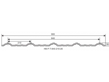 Telha UPVC transparente