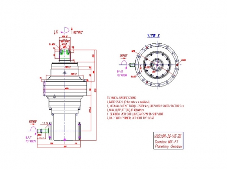 Acionamento do misturador de ração  (Acionamento modular de rosca)