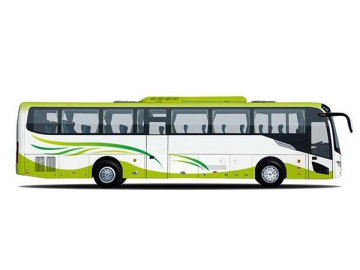 Ônibus elétrico híbrido 11m, XMQ6110C
