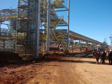 Correia transportadora para mineração