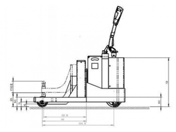 Rebocador/Reboque elétrico 3,000-5,000kg