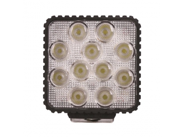 Farol auxiliar de LED quadrado de 5 pol. e 55W