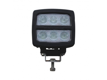 Farol auxiliar de LED quadrado de 5 pol. e 60W