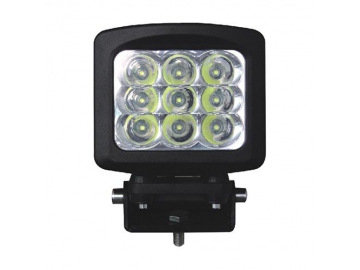 Farol auxiliar de LED quadrado de 5 pol. e 90W