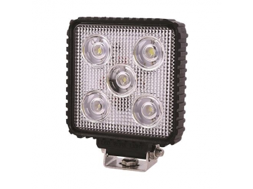 Farol auxiliar de LED quadrado de 4 pol. e 15W