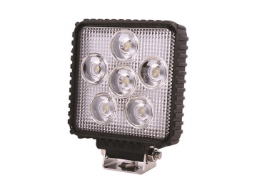 Farol auxiliar de LED quadrado de 4 pol. e 18W