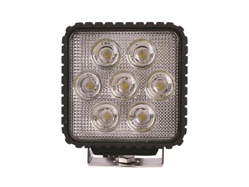 Farol auxiliar de LED quadrado de 4.6 pol. e 35W