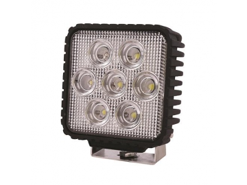 Farol auxiliar de LED quadrado de 4.6 pol. e 35W