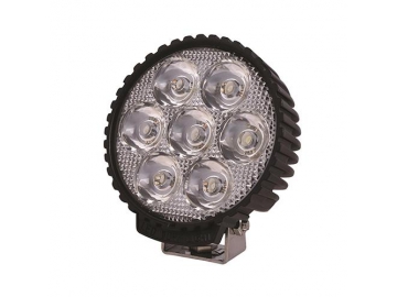 Farol auxiliar de LED redondo de 5 pol. e 35W