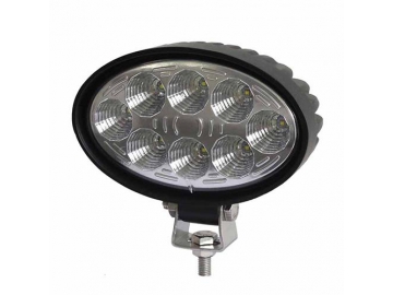 Farol auxiliar de LED oval 24W