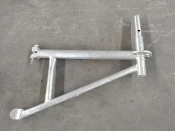 Suporte lateral para andaime