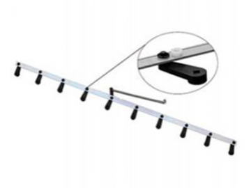 Exaustor axial comercial com persiana, Modelo DJF