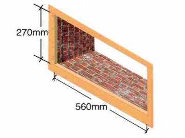 Entrada de ar inlet para ventilação, Modelo FC-1