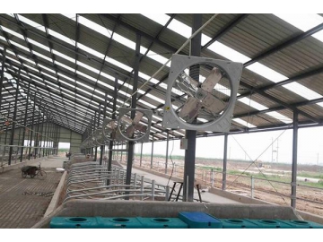 Ventilação para exploração avícola e agropecuária